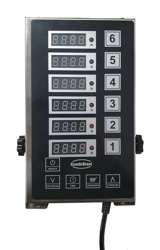 DIGITAL KITCHEN TIMER 6 CHANNELS DKT-6 Combisteel