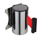 Combisteel Wall Mounted Retractable Belt Barrier Stainless Steel 3 Metre Combisteel
