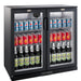 Combisteel Backbar Cooler Black 2 Doors Combisteel