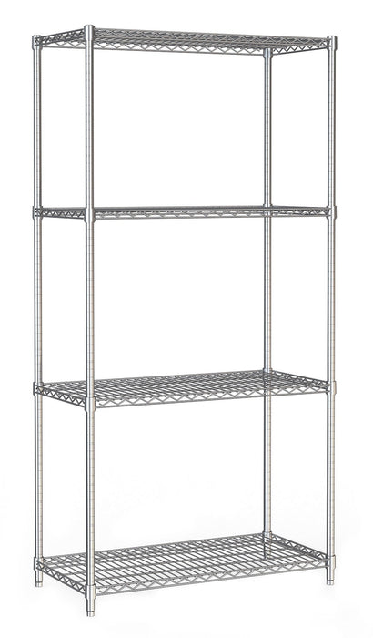 Combisteel Shelf Units 4 Levels 900 Flat Packed Combisteel
