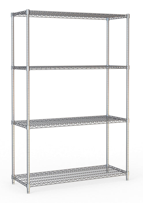SHELF UNITS 4 LEVELS 1200 FLAT PACKED Combisteel