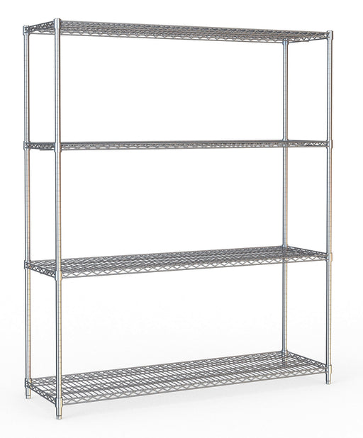 Combisteel Shelf Units 4 Levels 1500 Flat Packed Combisteel