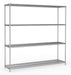 SHELF UNITS 4 LEVELS 1800 FLAT PACKED Combisteel