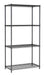 Combisteel Shelf Units 4 Levels 900 Black Flat Packed Combisteel