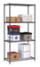 Combisteel Shelf Units 4 Levels 900 Black Flat Packed Combisteel