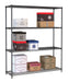 Combisteel Shelf Units 4 Levels 1500 Black Flat Packed Combisteel