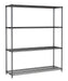 Combisteel Shelf Units 4 Levels 1500 Black Flat Packed Combisteel