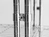 SET OF 2 POLE CLAMPS CHROME FOR 7530.0005-0010-0015-0020 Combisteel