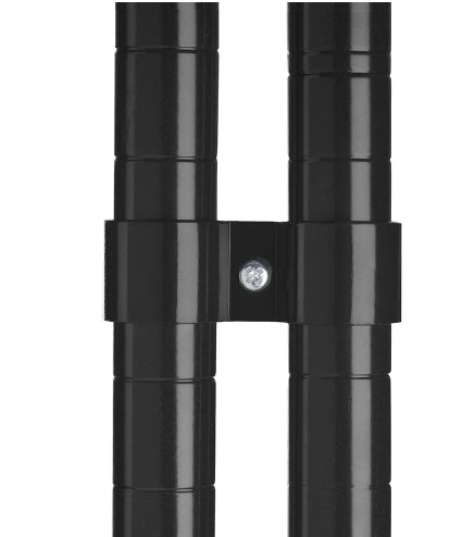 Combisteel Set Of 2 Pole Clamps Black For 7530.0025 0030 0035 0040 Combisteel