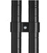 Combisteel Set Of 2 Pole Clamps Black For 7530.0025 0030 0035 0040 Combisteel