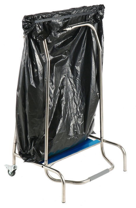 PEDAL CONTROLLED TRASH BAG HOLDER Combisteel
