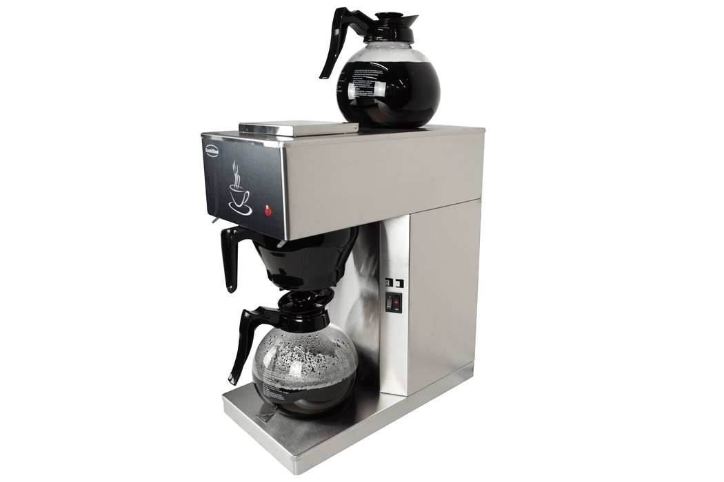 Combisteel Coffee Machine Including 2 Glass Coffee Jugs 1.8 L - 7535.0010 Combisteel