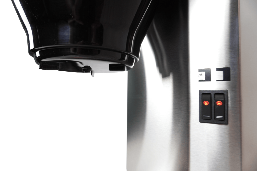 Combisteel Coffee Machine Including 2 Glass Coffee Jugs 1.8 L - 7535.0010 Combisteel