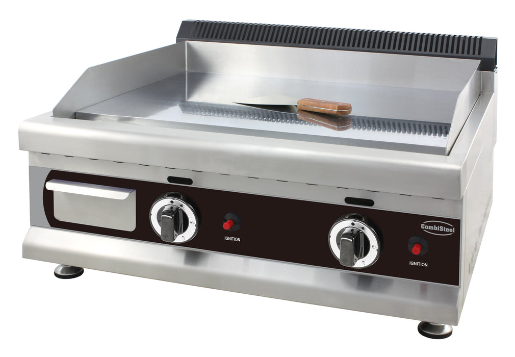 Combisteel Gas Fry Top Chrome 650 - 7539.0015 Combisteel