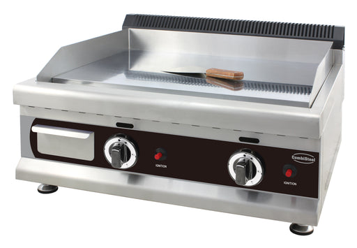 Combisteel Gas Fry Top Chrome 650 Propane Combisteel
