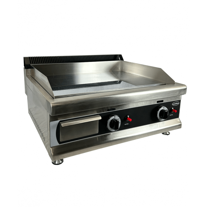 Combisteel Gas Fry Chrome Top 800 - 7539.0020 Combisteel