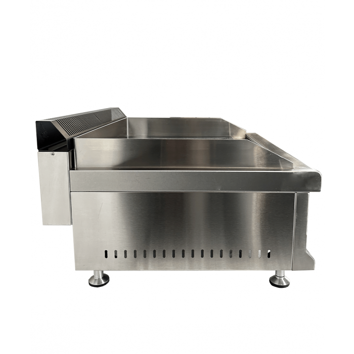 Combisteel Gas Fry Chrome Top 800 - 7539.0020 Combisteel