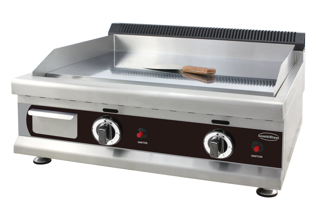 Combisteel Gas Fry Chrome Top 800 - 7539.0020 Combisteel