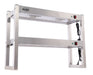 Combisteel Overshelf Halogen Heated 2 Levels 900 Flat Packed Combisteel
