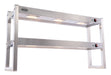 OVERSHELF HALOGEN HEATED 2 LEVELS 1200 FLAT PACKED Combisteel