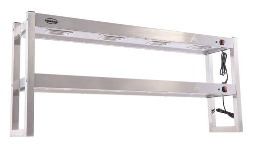 Combisteel Overshelf Halogen Heated 2 Levels 1500 Flat Packed Combisteel
