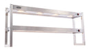 Combisteel Overshelf Halogen Heated 2 Levels 1500 Flat Packed Combisteel