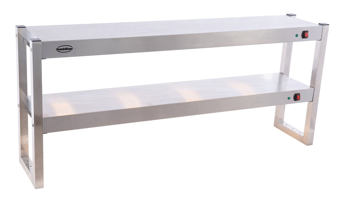 Combisteel Overshelf Halogen Heated 2 Levels 1500 Flat Packed Combisteel