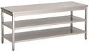 700 WORKTABLE 2 SHELVES 1000 Combisteel