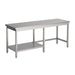 800 WORKTABLE ½ BOTTOM SHELF 2300 Combisteel