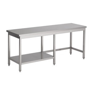 Combisteel Worktable ½ Bottom Shelf 2400x700 - 7812.0483 Combisteel