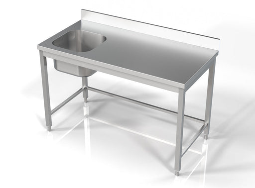 Combisteel Sink Unit 1 Left 1400 x 700 - 7812.0610 Combisteel