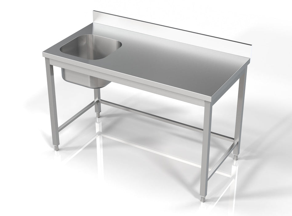 Combisteel Sink Unit 1 Left 1400 x 700 - 7812.0610 Combisteel