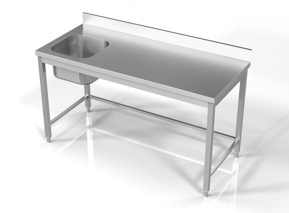Combisteel Sink Unit 1 Left 1600 x 700 - 7812.0620 Combisteel