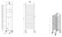Combisteel Clearing Trolleys 1/1GN 20X - 7819.0014 Combisteel
