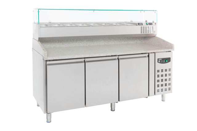 Combisteel Pizza Counter 3 Doors