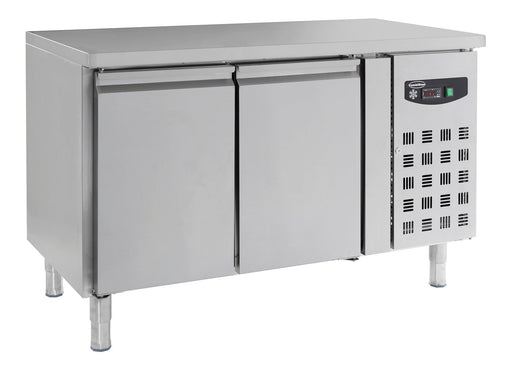 Combisteel Double Door Refrigerated Food Prep Counter 7950.008 - (850H x 1360W x 700D) Combisteel