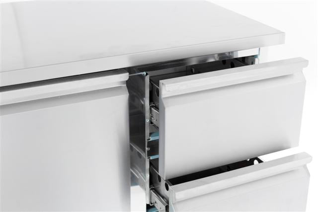 Combisteel Refrigerated Counter 1 Door/2 Drawers - 7950.0108 Combisteel
