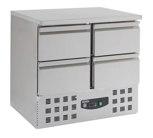 Combisteel Prep Counter Refrigerator With 4 Drawers 7950.0110 – (875H x 900W x 700D) Combisteel