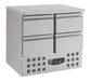 Combisteel Prep Counter Refrigerator With 4 Drawers 7950.0110 – (875H x 900W x 700D) Combisteel