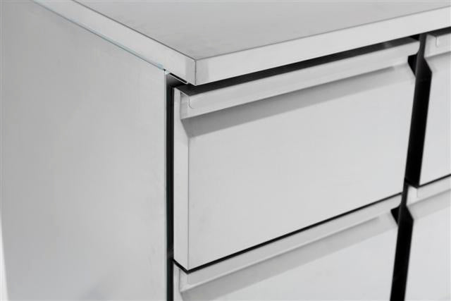 Combisteel Prep Counter Refrigerator With 4 Drawers 7950.0110 – (875H x 900W x 700D) Combisteel