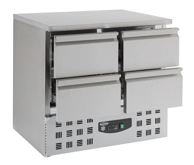 Combisteel Prep Counter Refrigerator With 4 Drawers 7950.0110 – (875H x 900W x 700D) Combisteel