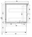 Combisteel Refrigerated Counter - 6 Drawers - Stainless Steel 18/8 - 417L Net Capacity - Ventilated Cooling - -2°C to +8°C - Energy Efficient Design Combisteel