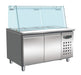 Combisteel Refrigerated Bakery Counter With Glass Cover 2 Doors 4X 1/1 GN Container - 7950.0420 Combisteel
