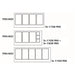 Combisteel Refrigerated Counter with Glass Cover – 3 Doors – 5x 1/1 GN Container Capacity – Stainless Steel – Energy Efficient 7950.0425 Combisteel