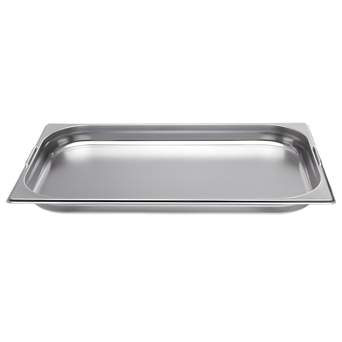 Stainless steel Gastronorm Pan with Handle GN1/1 Depth 20mm |  81120H Makfry