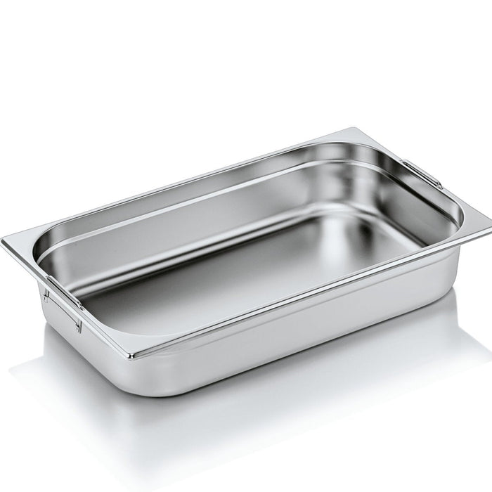 Stainless steel Gastronorm Pan with Handle GN1/1 Depth 150mm |  8116H Makfry