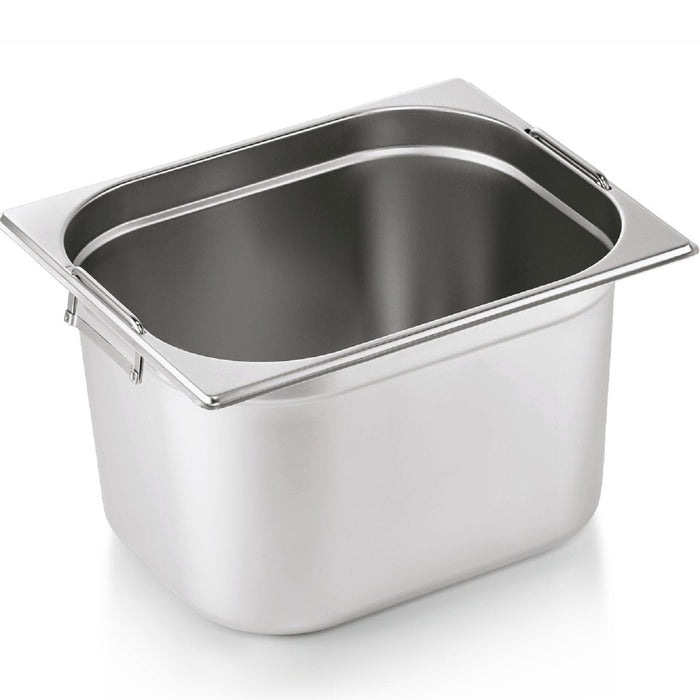 Stainless steel Gastronorm Pan with Handle GN1/2 Depth 200mm |  8128H Makfry