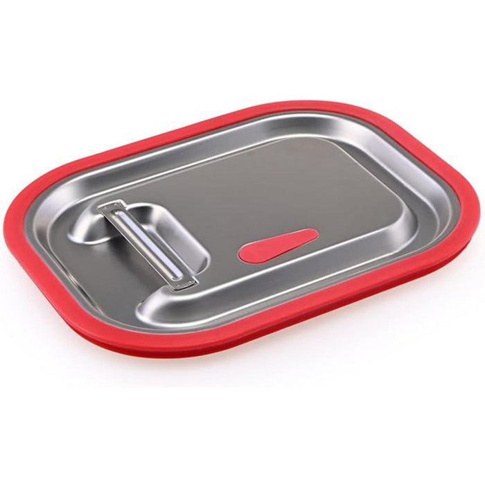 Stainless steel & Silicone Sealing Gastronorm Container Lid GN1/2 |  812LS Makfry