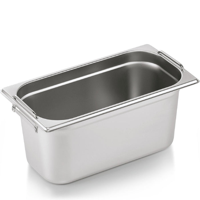 Stainless steel Gastronorm Pan with Handle GN1/3 Depth 150mm |  8136H Makfry