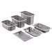 Stainless steel Gastronorm Pan Perforated GN1/3 Depth 20mm |  81320P Makfry